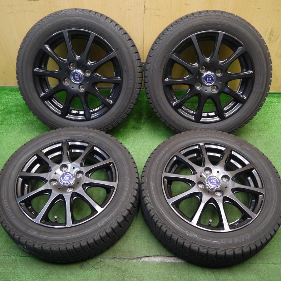 バリ溝 23年 綺麗 9分☆スタッドレス 155/65R14 ヨコハマ アイスガード 