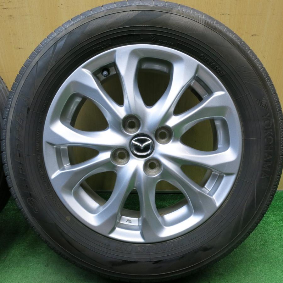 バリ溝！キレイ！8.5分☆マツダ デミオ 純正 185/65R15 ヨコハマ
