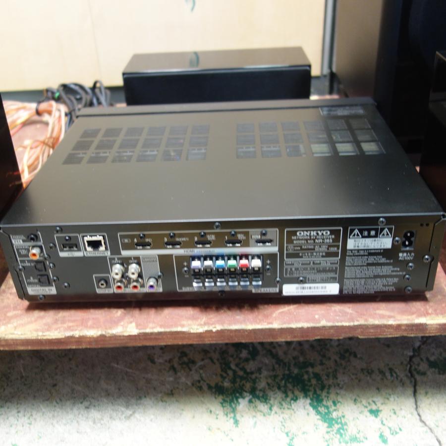 ONKYO NR-365 ＋SWA-V50 ＋ D-109C セット 送料無料] 付属品付き☆ONKYO ホームシアターセット ネットワーク AV