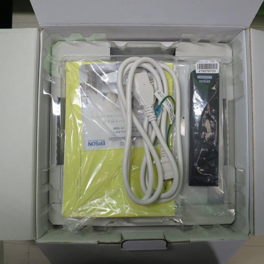 【ランプ使用時間 0H】EPSON ホーム プロジェクター EF-100W ランプ使用時間 0H】EPSON ホーム プロジェクター EF-100W
