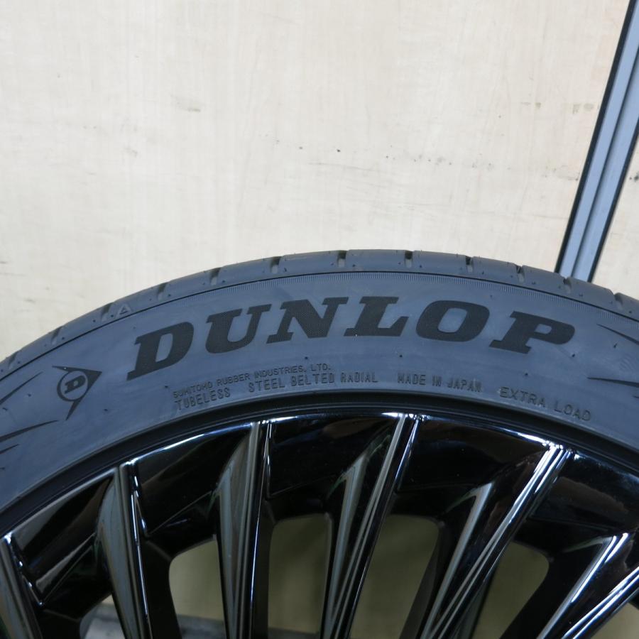 クラウンセダンZ ダンロップ 19インチ タイヤ・ホイールセット　送料無料 DUNLOP 4本 2024年製トヨタ 新型 クラウンセダン 純正 アルミ