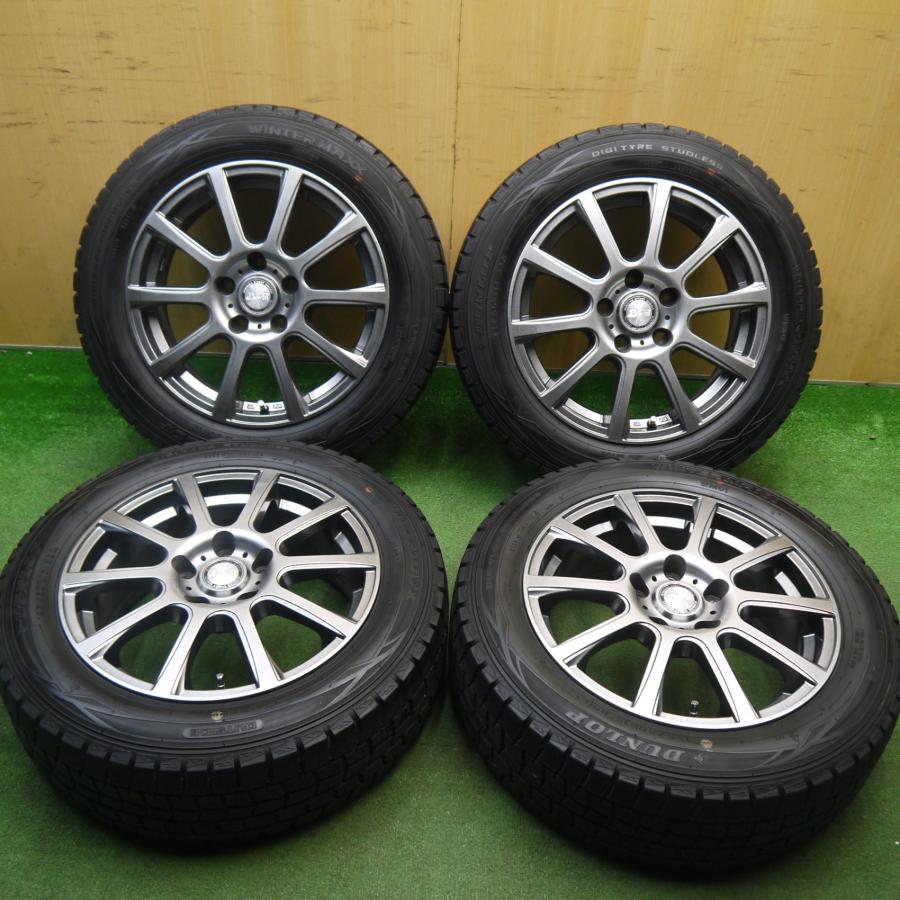 バリ溝！キレイ！8.5分☆スタッドレス 195/60R16 ダンロップ