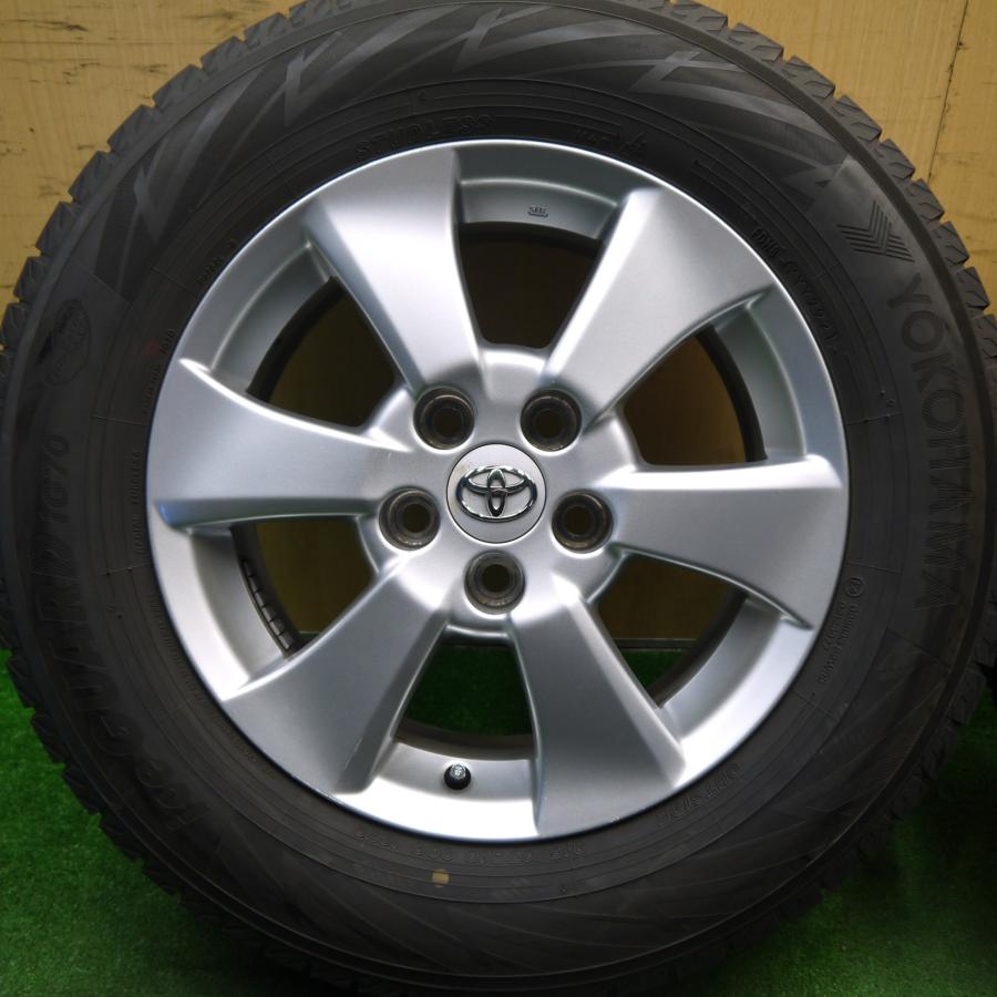 バリ溝 20系 アルファードヴェルファイア 純正 ホイール 215/65R16