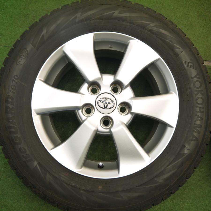 ①1本（4本）バリ溝 20系 アルファードヴェルファイア純正 215/65R16 バリ溝 20系 アルファードヴェルファイア 純正 ホイール 215