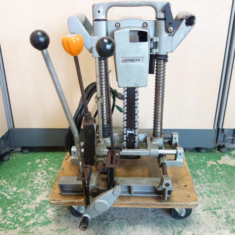 送料無料] ☆日立工機 100V 電気 チェーン のみ CB21 ノミ 穴あけ 木工