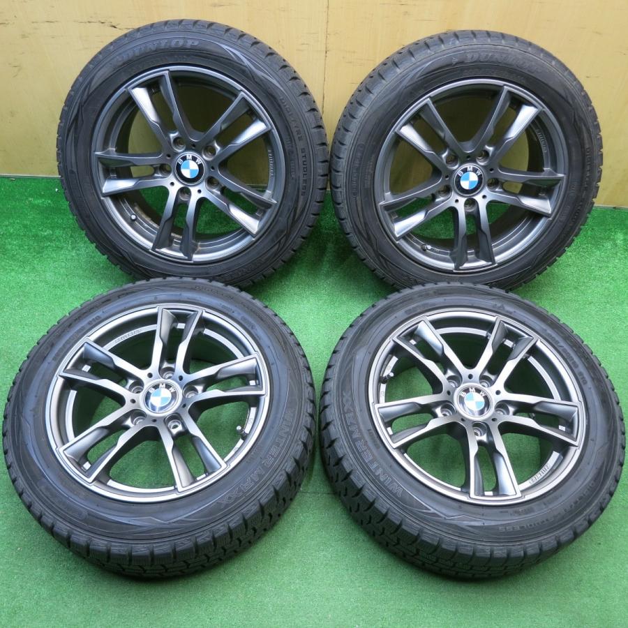 バリ溝！キレイ！9分☆BMW 等 KELLENERS Jr E5 205/55R16 スタッドレス 