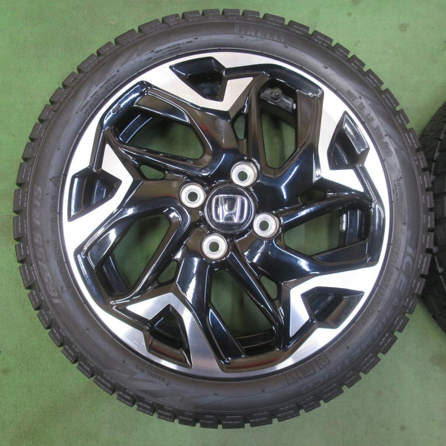 バリ溝！キレイ！8.5分☆ホンダ N-BOX カスタム 純正 165/55R15