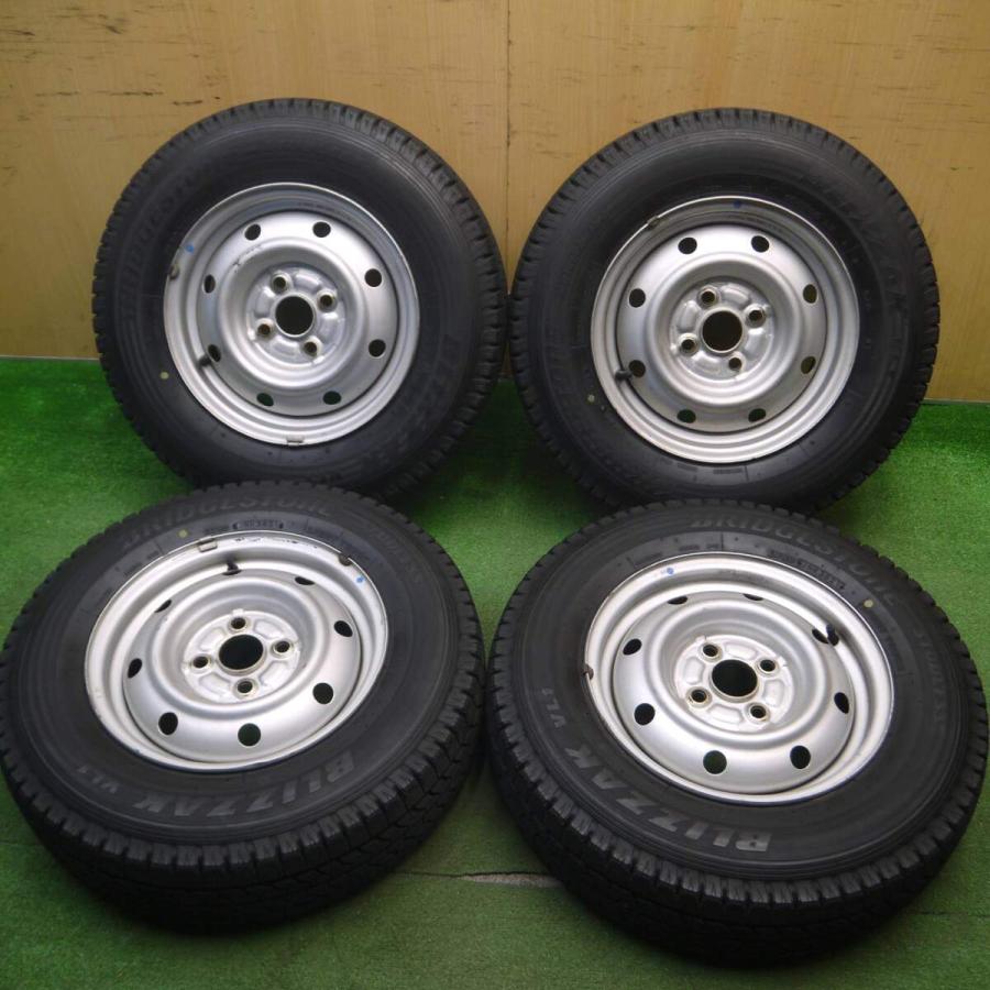 バリ溝！21年！9.5分以上☆スタッドレス 165R13 6PR ブリヂストン 