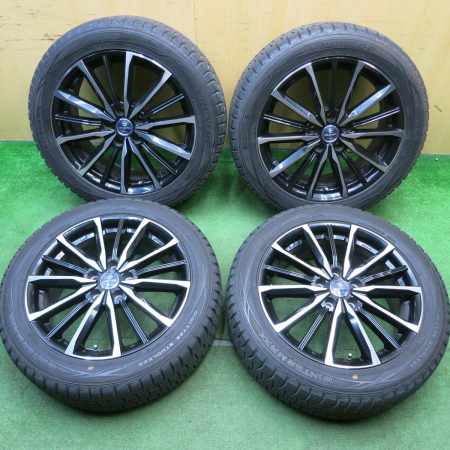 225/50R18VRX2 スタッドレスタイヤ 18インチ バリ山！ バリ溝！9分☆スタッドレス 225/50R18 ダンロップ ウインター