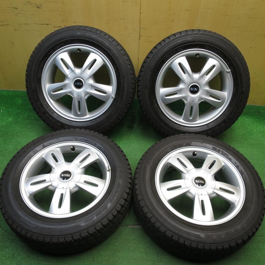 MINI純正ホイール ヨコハマスタッドレスタイヤ付き 175/65R15 バリ溝