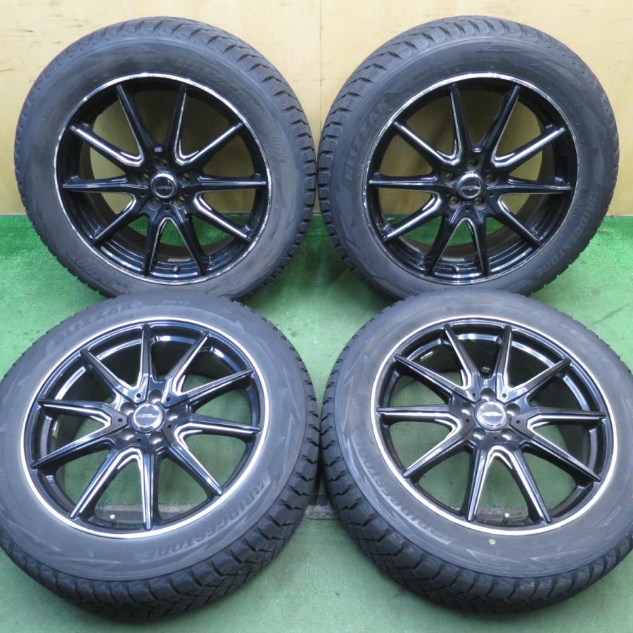 バリ溝！8.5分☆XV フォレスター 等 225/55R18 スタッドレス 