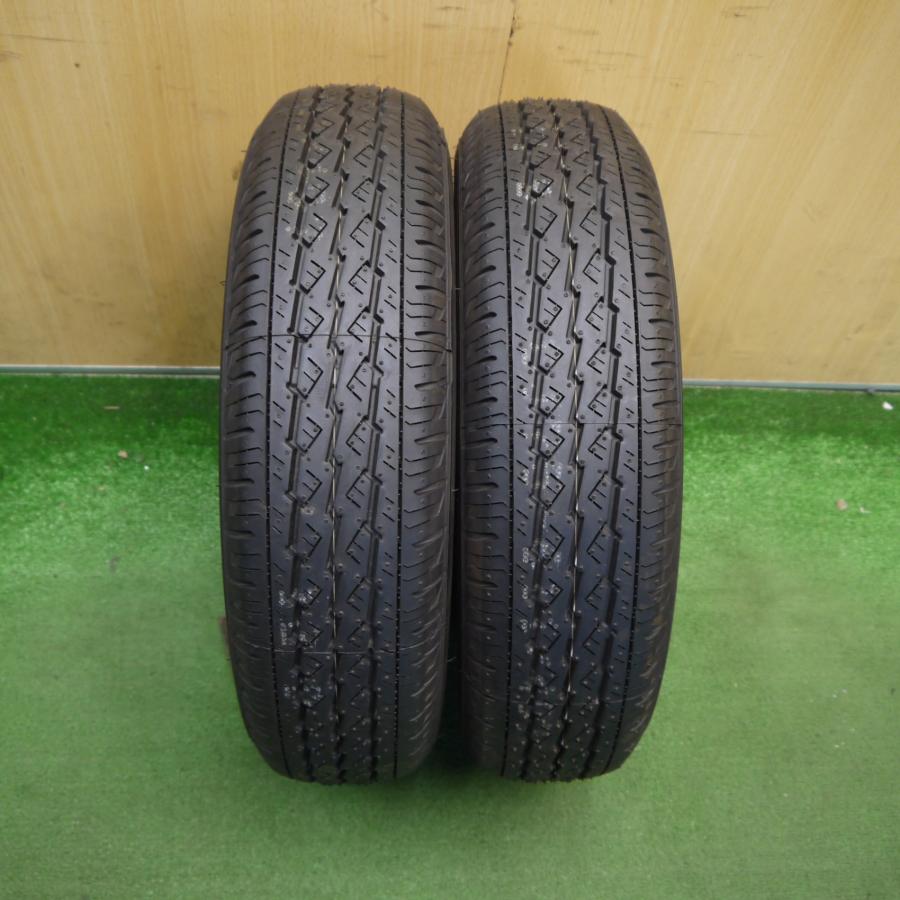 未使用！25年！2本☆145/80R12 80/78N ブリヂストン K370 タイヤ 12 