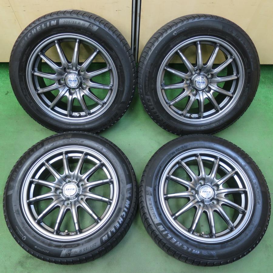 キレイ☆スタッドレス 205/55R16 ミシュラン X-ICE3+ ZACK JP-812