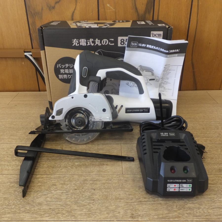 送料無料] ☆DCM 充電式丸のこ 85mm T-CS108V バッテリー T-BP108V15A