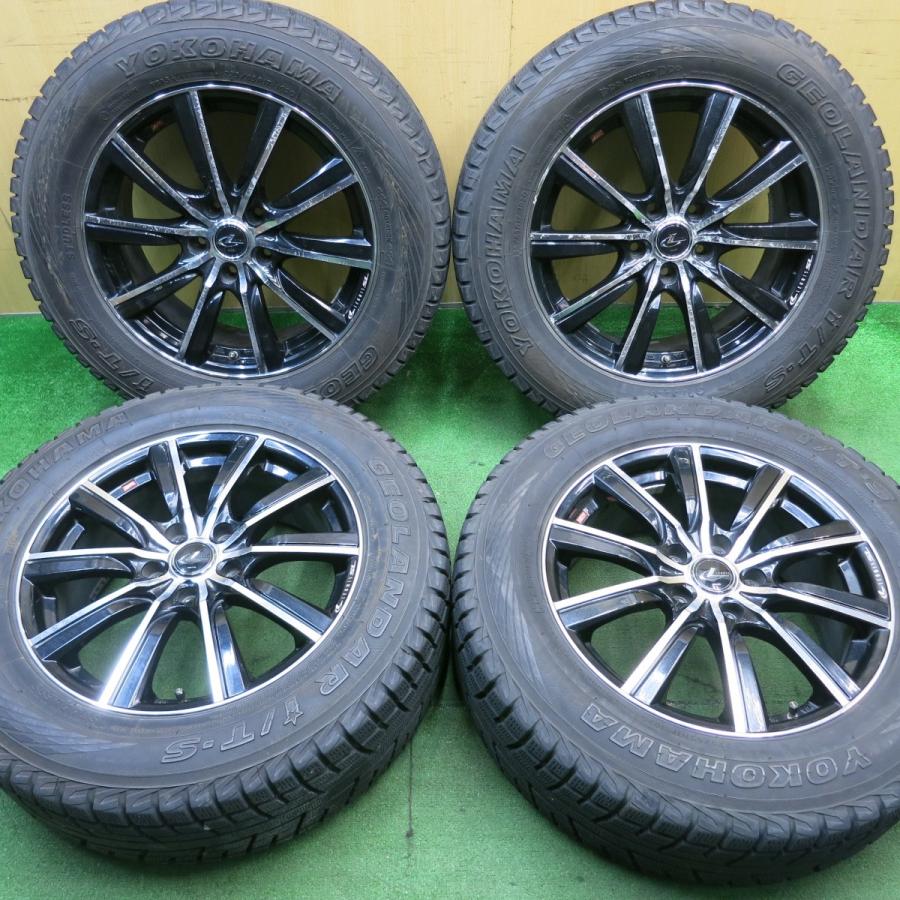 バリ溝！8.5分☆LEONIS SL 225/65R17 スタッドレス ヨコハマ 