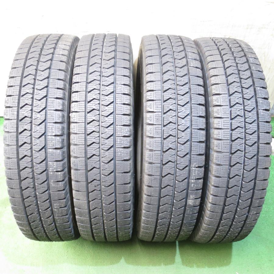*送料無料* 未使用！23年★トラック タイヤ 205/85R16 117/115N スタッドレス ブリヂストン ブリザック W989 16 ...