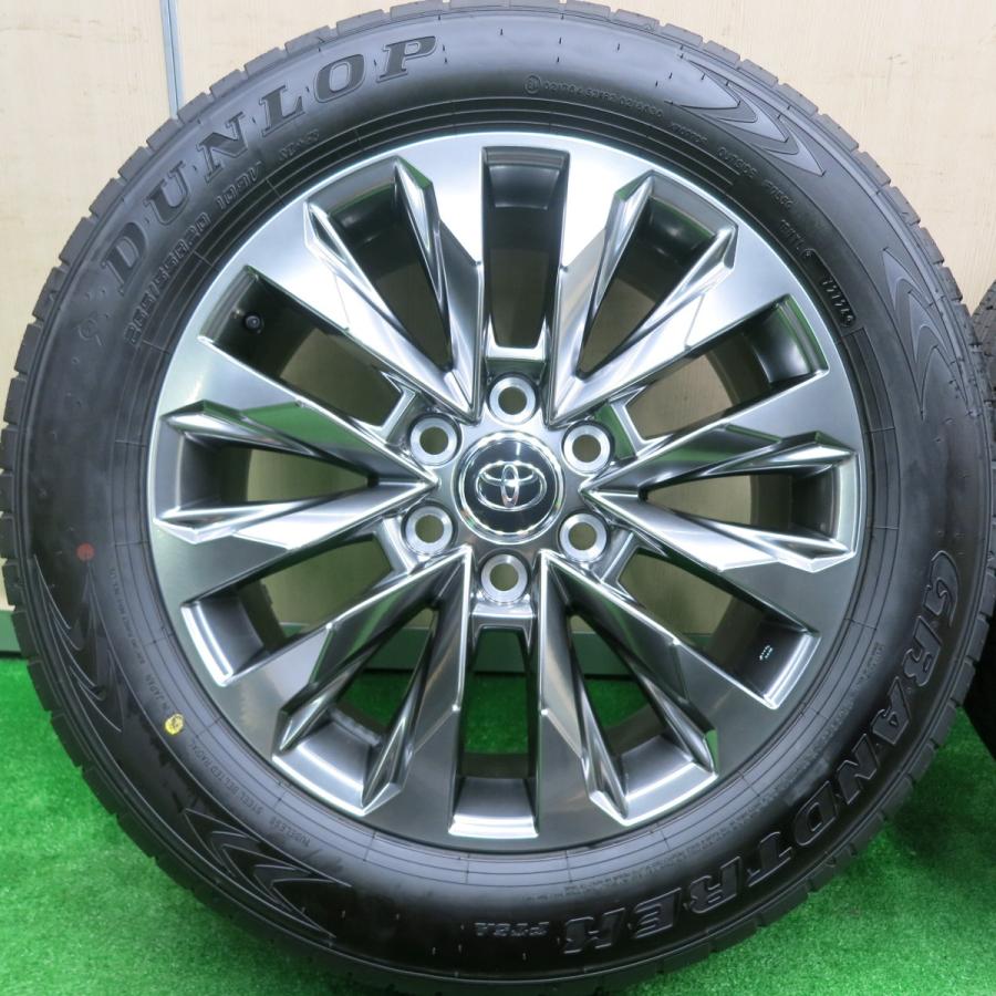 送料無料] 新車外し！24年☆トヨタ ランクル 300 ZX 純正 265/55R20 