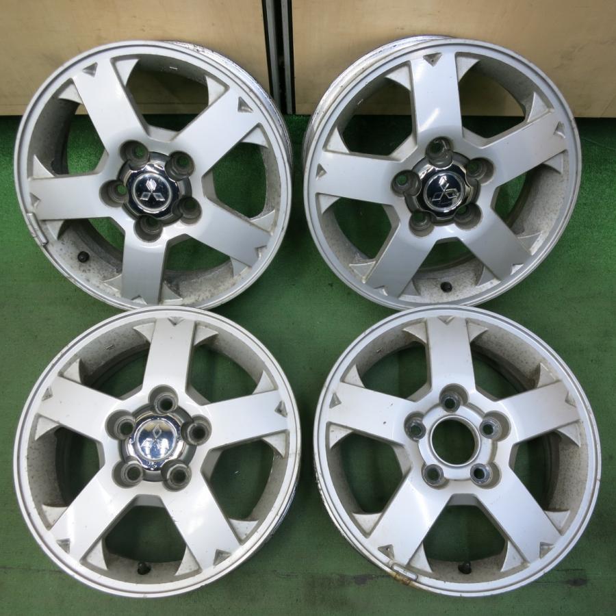 4本価格☆三菱 パジェロ ミニ 純正 ホイール 15インチ 15×5.5JJ PCD114