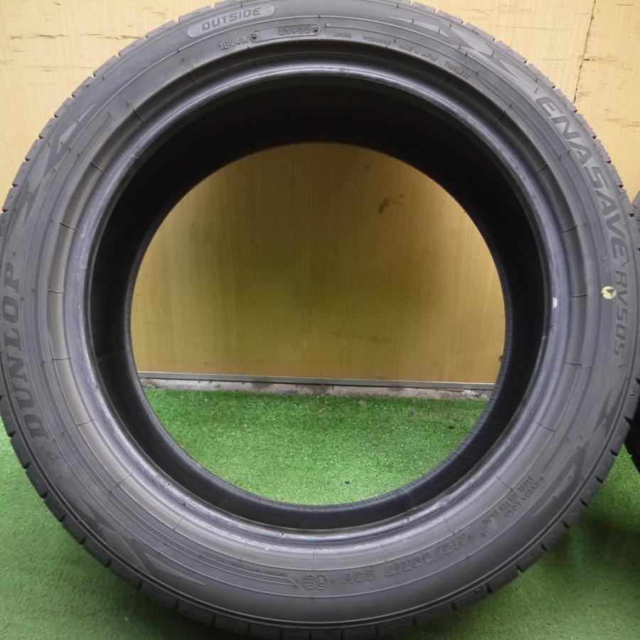 送料無料* バリ溝！22年！9.5分☆215/50R17 ダンロップ エナセーブ