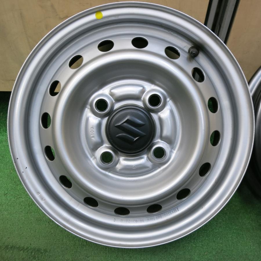 送料無料] 新車外し☆スズキ キャリイ 純正 スチール ホイール 12