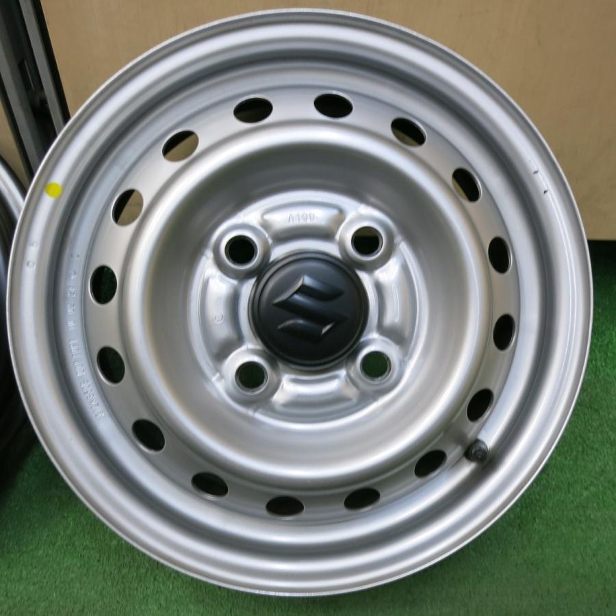 送料無料] 新車外し☆スズキ キャリイ 純正 スチール ホイール 12