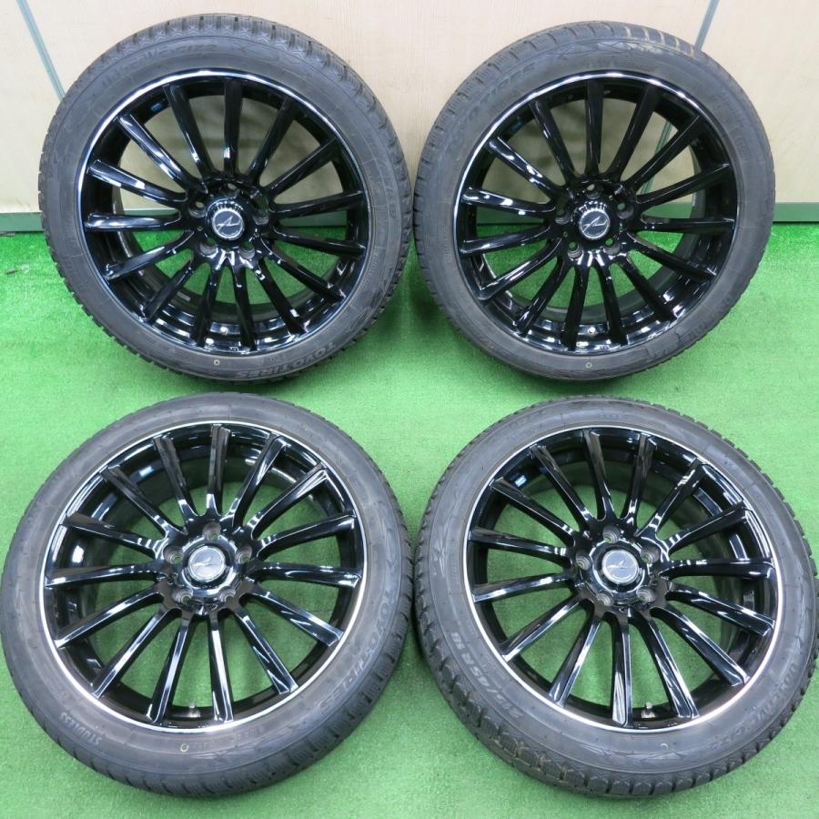 バリ溝！22年！8.5分☆スタッドレス 215/45R18 トーヨー オブザーブ 