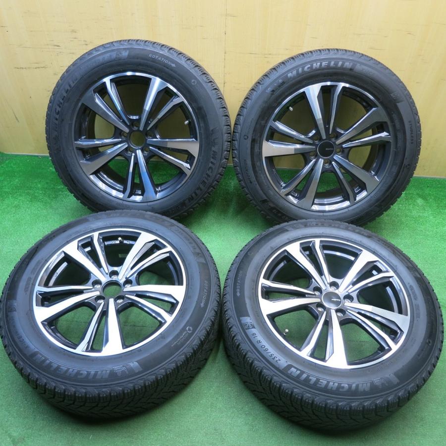 バリ溝！9分☆ボルボ 等 smartline 365 235/60R18 スタッドレス 