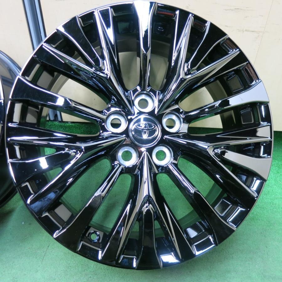 40ヴェルファイア Zプレミア 純正ホイール 新車外し品】トヨタ 40 ヴェルファイア Z プレミア 純正 19in 7J