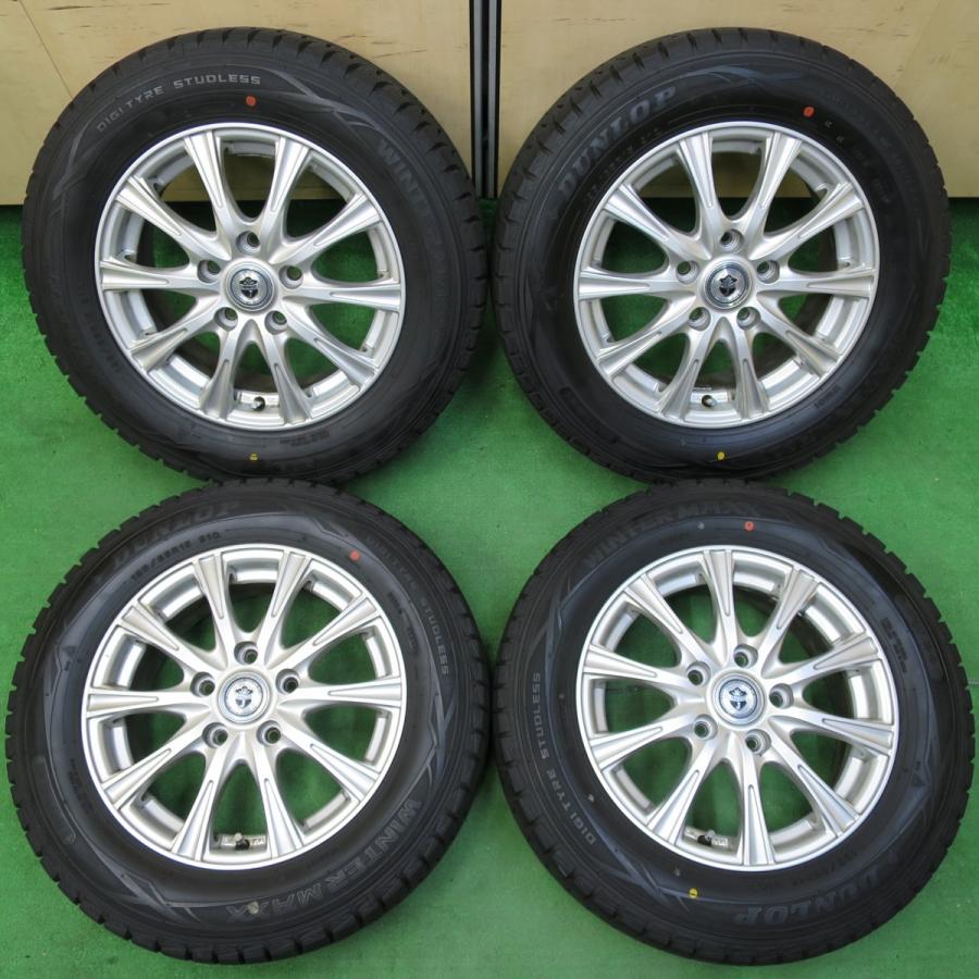 スタッドレスタイヤホイール付き195/65R15ダンロップウインター