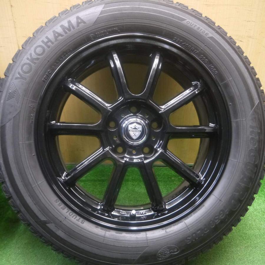 バリ溝！キレイ！9.5分以上☆スタッドレス 225/60R17 ヨコハマ アイス 