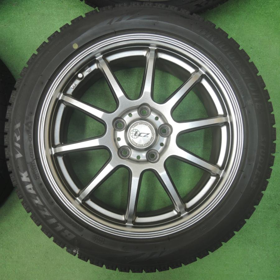 送料無料* バリ溝！キレイ！9.5分☆スタッドレス 215/50R17 