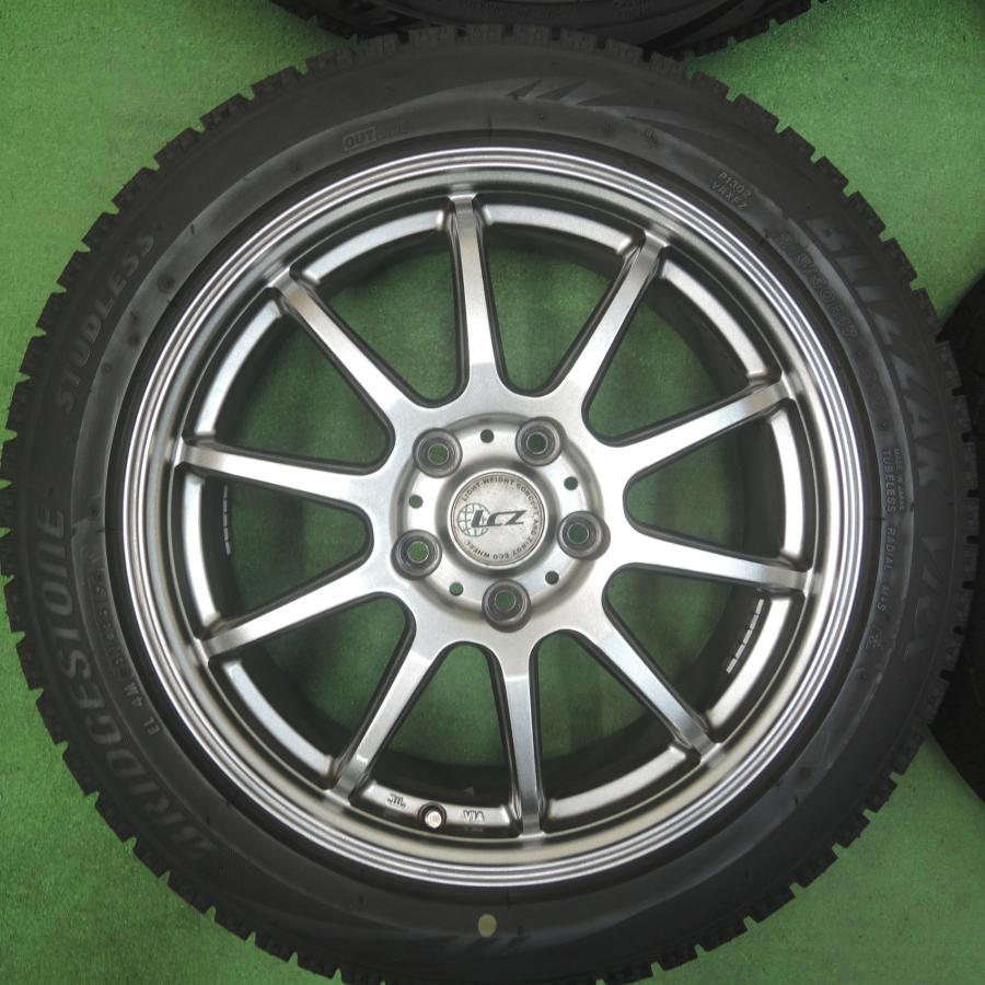 送料無料* バリ溝！キレイ！9.5分☆スタッドレス 215/50R17 