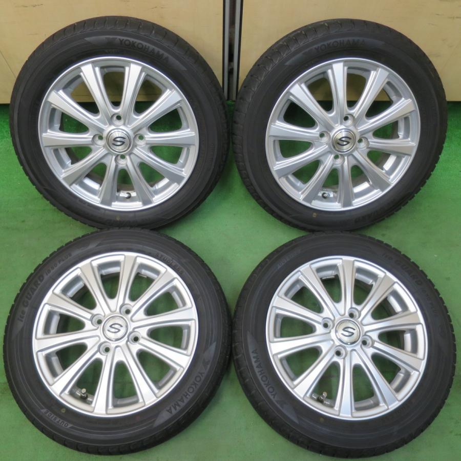 送料無料] バリ溝！9分☆スタッドレス 155/65R14 ヨコハマ