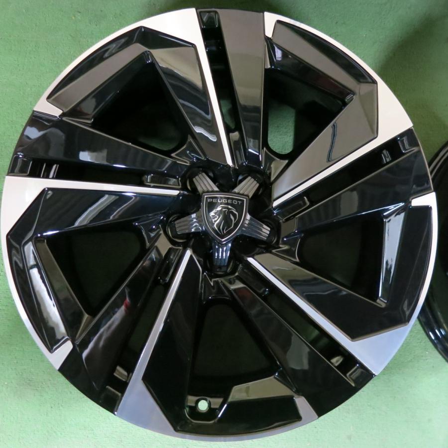 新車外し☆プジョー 408 アリュール 純正 ホイール 19インチ 19×7J