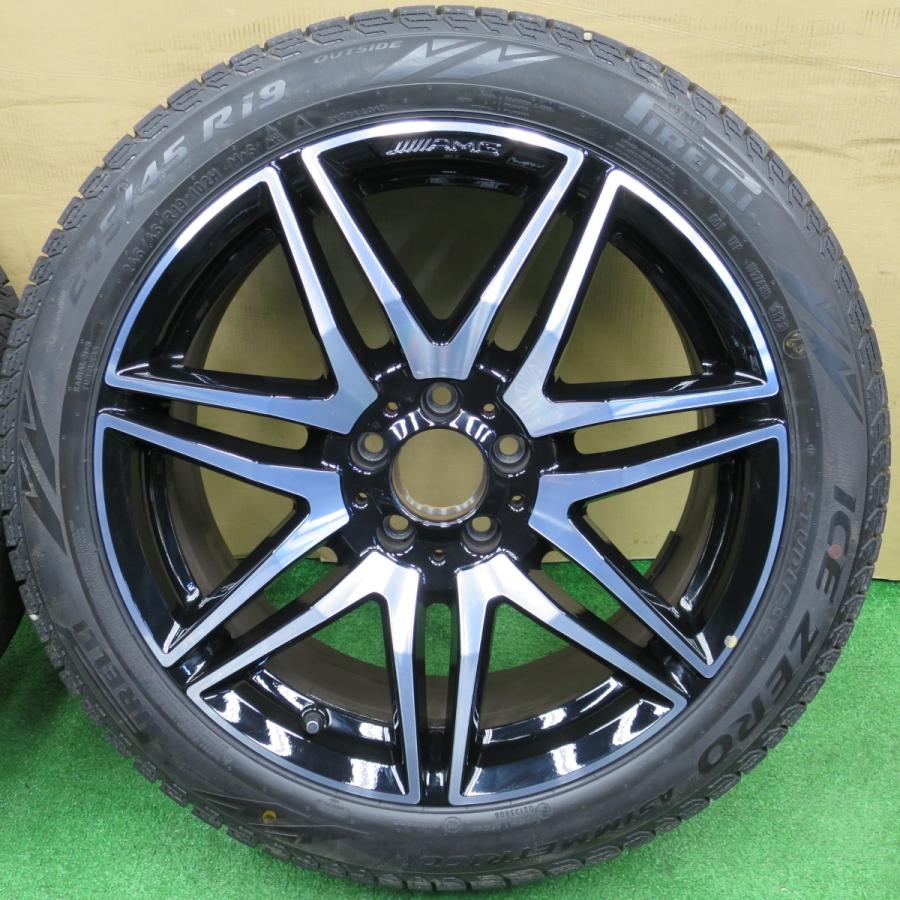 ベンツVクラス220d 純正ホイールスタッドレスタイヤセット メルセデスベンツVクラス（W447）220dのスタッドレスタイヤホイール