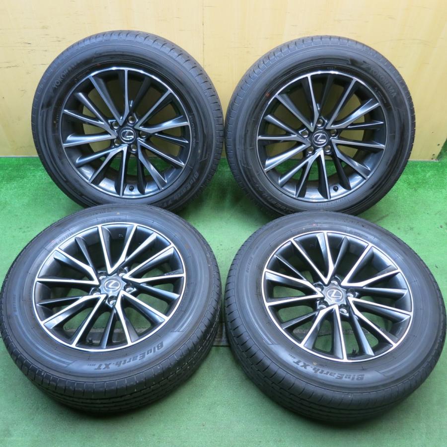 レクサス NX 20系 純正ホイール＋スタッドレス 235/60R18 107H XL ピレリ アイスゼロ アシンメトリコ 2022年製 センサー付 レクサス NX 20系 純正ホイール＋スタッドレス 235/60R18 107H XL