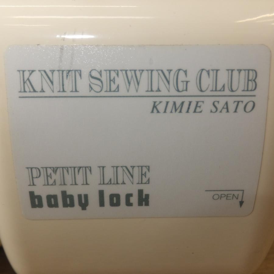 送料無料] 現状品☆ジューキ JUKI ベビーロック baby lock PETIT LINE