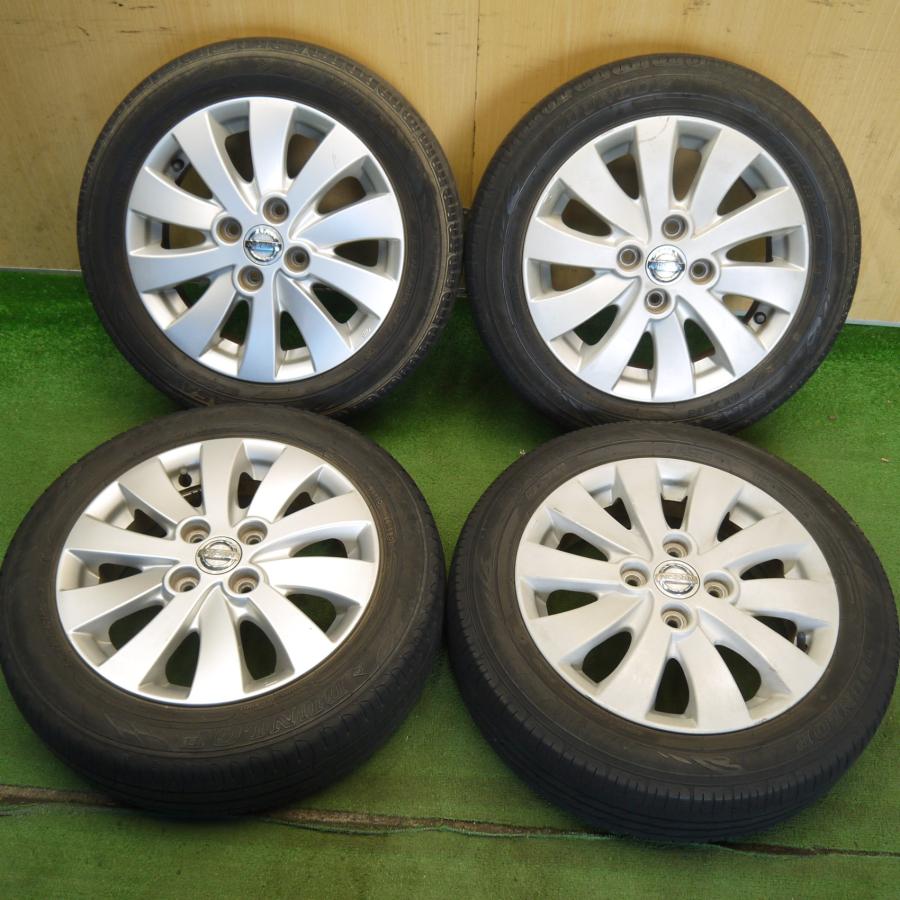 4本価格◎日産 モコ 純正 155/65R14 ダンロップ エナセーブ EC203 14