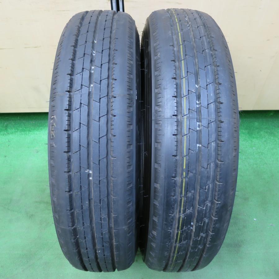 送料無料] 新車外し！24年！ほぼ未使用☆トラック タイヤ 205/85R16