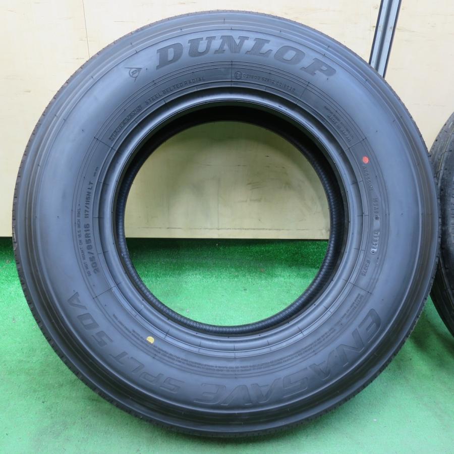 ⭐︎新車外し⭐︎中古美品⭐︎205/85R16 ダンロップSPLT5 ６本セット ダンロップ SP LT5 205/85R16 117/115L LT 6本 10分溝 2021年製 ポチ