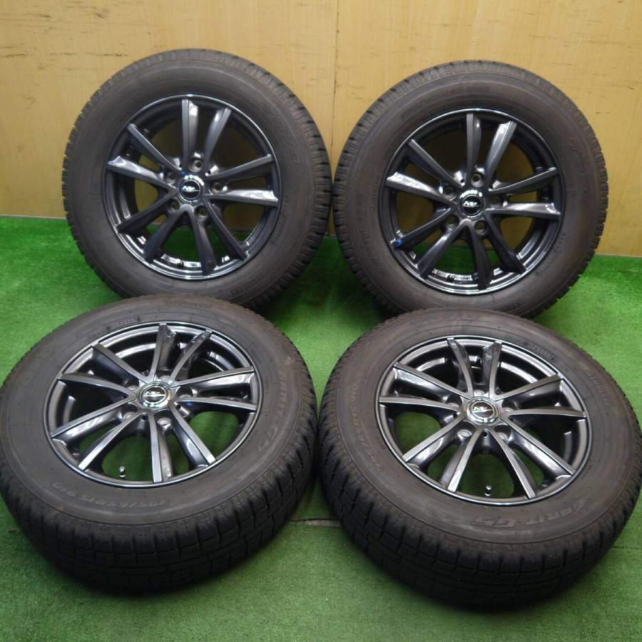バリ溝！キレイ！9分☆スタッドレス 195/65R15 トーヨー ガリット G5 