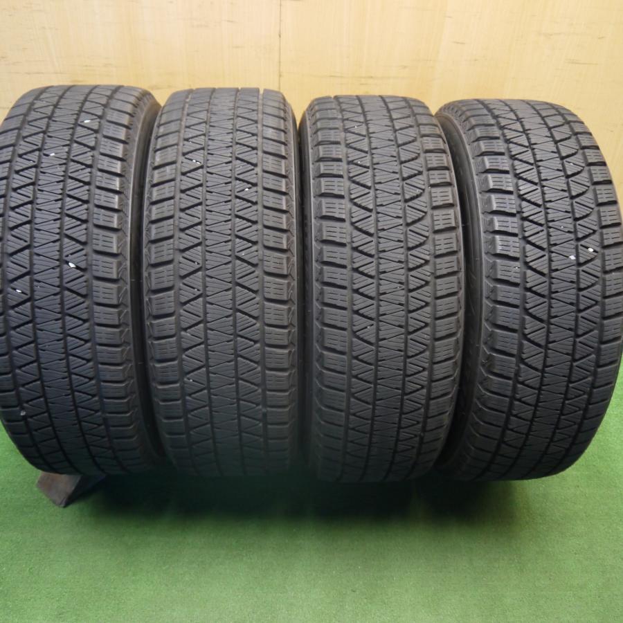 バリ溝！キレイ！9分★スバル XV 純然たる 225/60R17 スタッドレス ブリヂストン ブリ背嚢 DM-V3 17in PCD100/5H★6040608Hス
