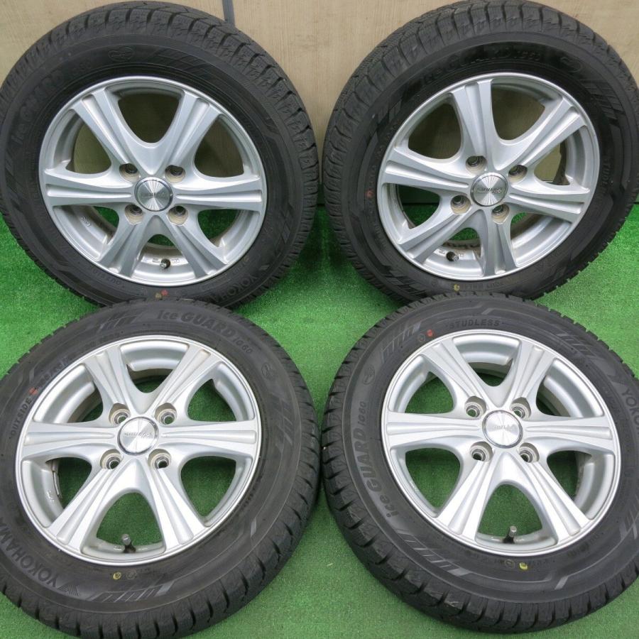 バリ溝！22年！キレイ！9.5分☆スタッドレス 155/65R13 ヨコハマ