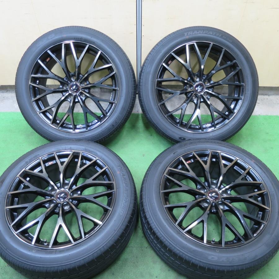 キレイ！22年☆LEONIS MX 235/50R18 トーヨー トランパス R30