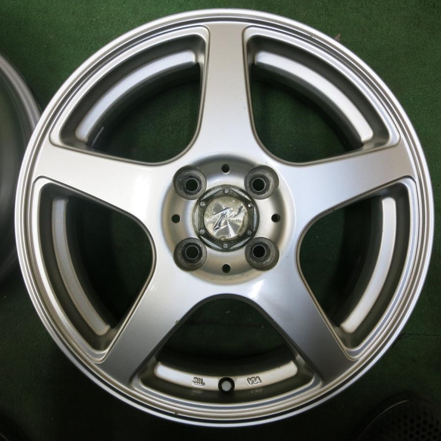 中古 Weds Treffer アルミホイール15×4J 15×5Jミツビシアイ 中古 Weds Treffer アルミホイール15×4J 15×5Jミツビシアイ