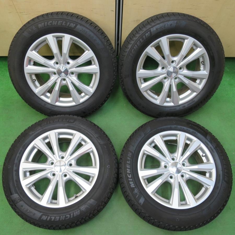 バリ溝！9分☆アウディ ワーゲン 等 AGA DORF 205/60R16 スタッドレス 