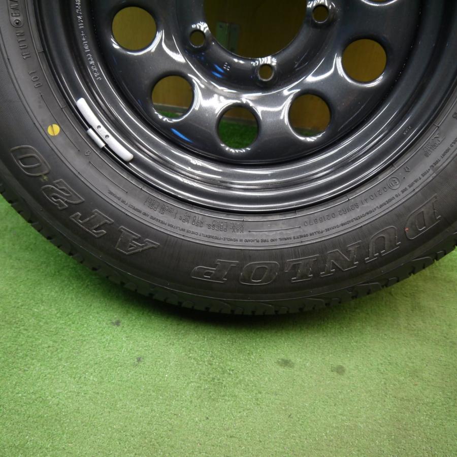 24年 新車外し ダンロップ 195/80R15 10分山 ジムニー シエラ
