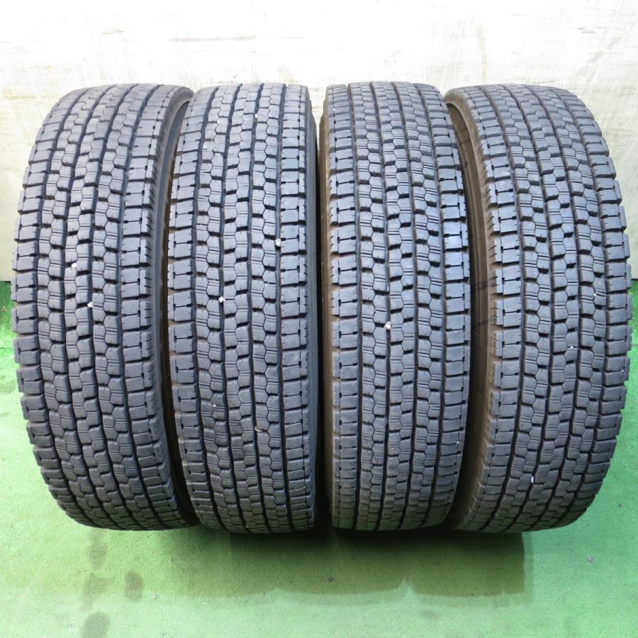 送料無料* バリ溝！23年！9.5分☆トラック タイヤ 225/80R17.5 123