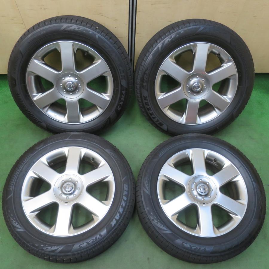 ご購入頂きました※バリ山‼️エルグランド純正アルミ　2019年製スタッドレス！！　215/60R17 ご購入頂きました※バリ山‼️エルグランド純正アルミ 2019年製