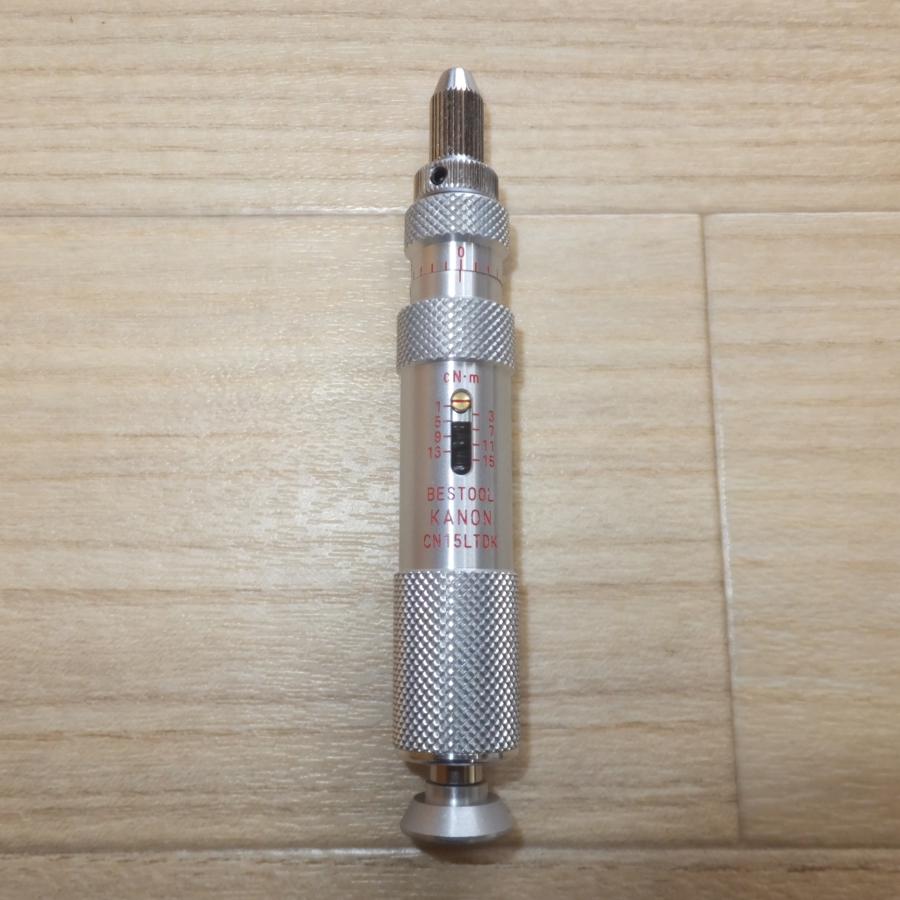 [送料無料] 未使用★中村製作所 KANON カノン空転式トルクドライバー TORQUE SCREW DRIVER CN15LTDK 1 ...